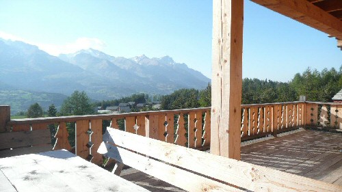 Vue de la terrasse 